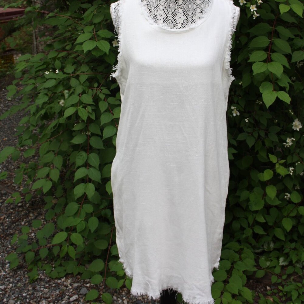 Linen/Rayon shift dress